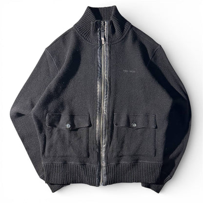 Woolrich Giacca Misto Lana Zip Uomo (XL)