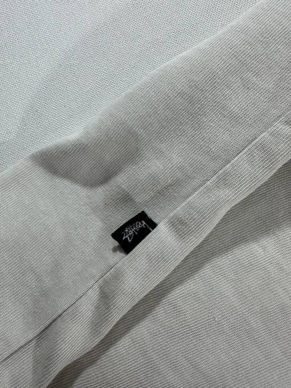 Stussy T-shirt Basic White tee Big Logo Uomo (XL)