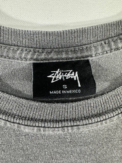 Stussy T-Shirt a Tubo Stampa in Rilievo Mexico USA Uomo/Donna (S)