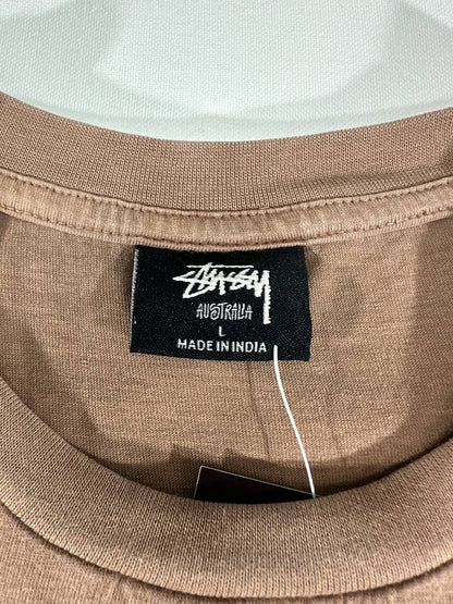 Stussy T-Shirt Crown Big Logo Vintage USA Uomo (L)