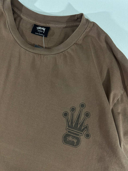 Stussy T-Shirt Crown Big Logo Vintage USA Uomo (L)