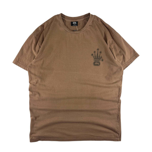 Stussy T-Shirt Crown Big Logo Vintage USA Uomo (L)