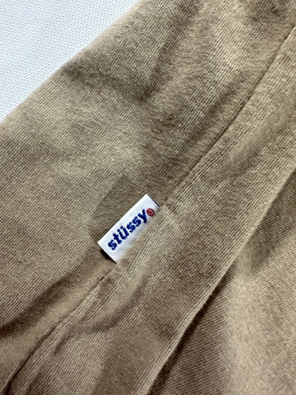 Stüssy Beige T-Shirt With 2006-2017 Label Vintage California USA Uomo (M)