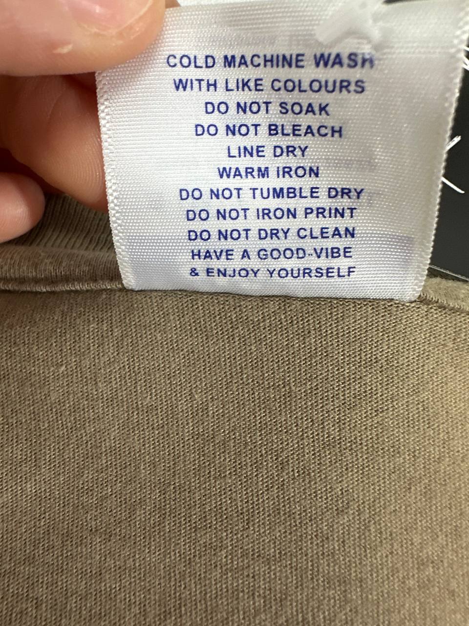 Stüssy Beige T-Shirt With 2006-2017 Label Vintage California USA Uomo (M)