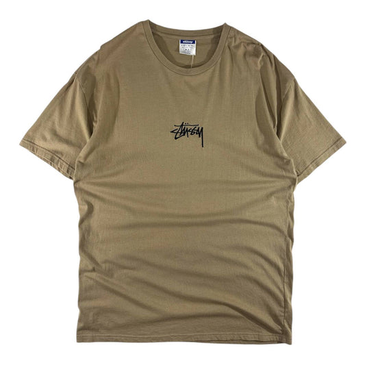 Stüssy Beige T-Shirt With 2006-2017 Label Vintage California USA Uomo (M)