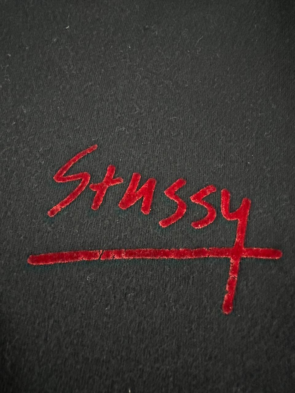 Stussy T-shirt Logo Camoscio Made in Messico USA Uomo (XL)