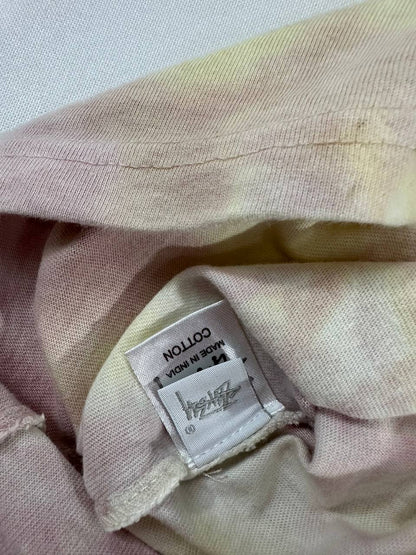 Stussy T-shirt Tye Dye Stampa Grande Big Logo USA Uomo (M)