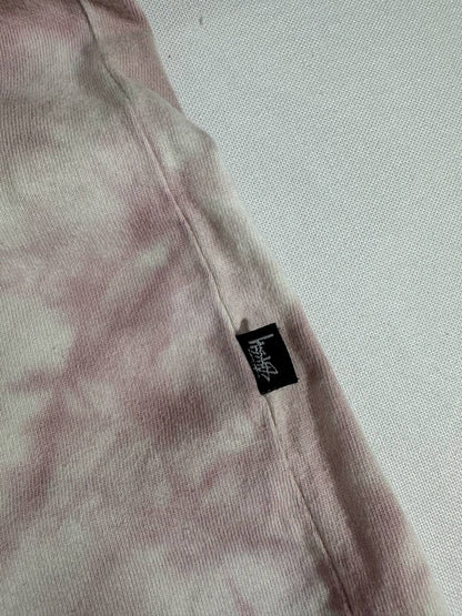Stussy T-shirt Tye Dye Stampa Grande Big Logo USA Uomo (M)