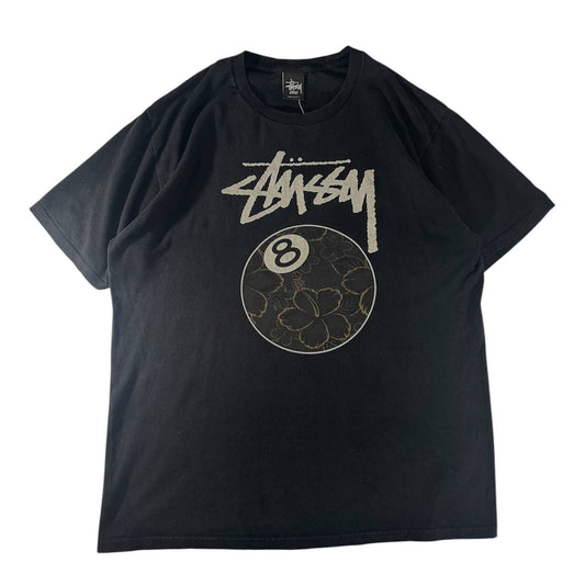 Stussy T-shirt 8 Ball Black Graphic Uomo (L)