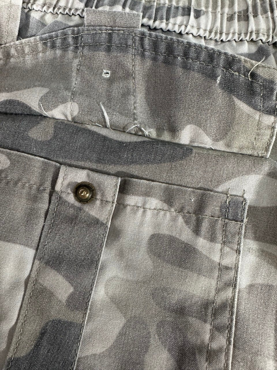 Diesel Cargo Shorts Y2K Camouflage Vintage Logo Ricamato Uomo (M/L)