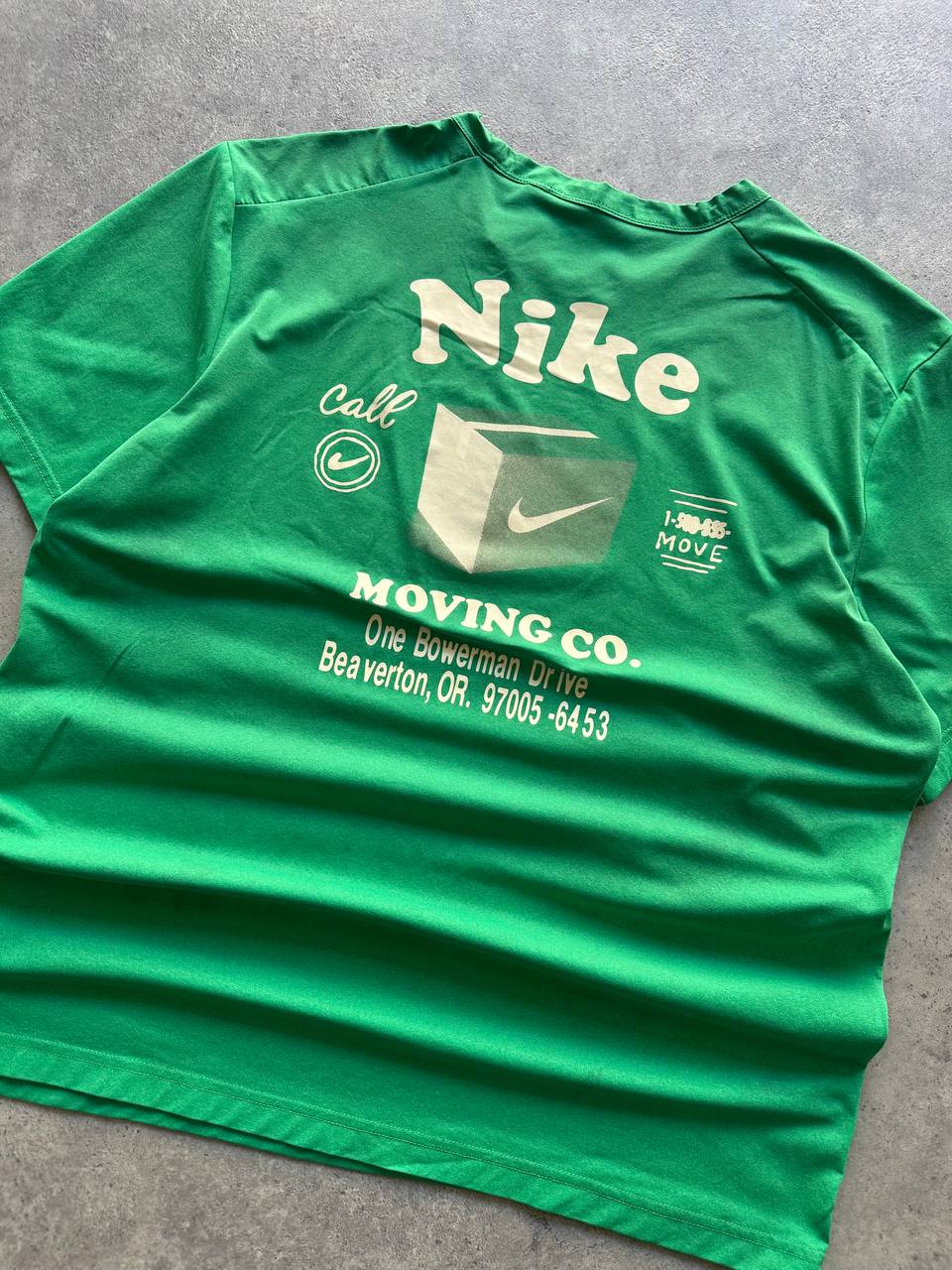 Nike T-shirt Big Logo Stampato Vintage USA Uomo/Donna (M)