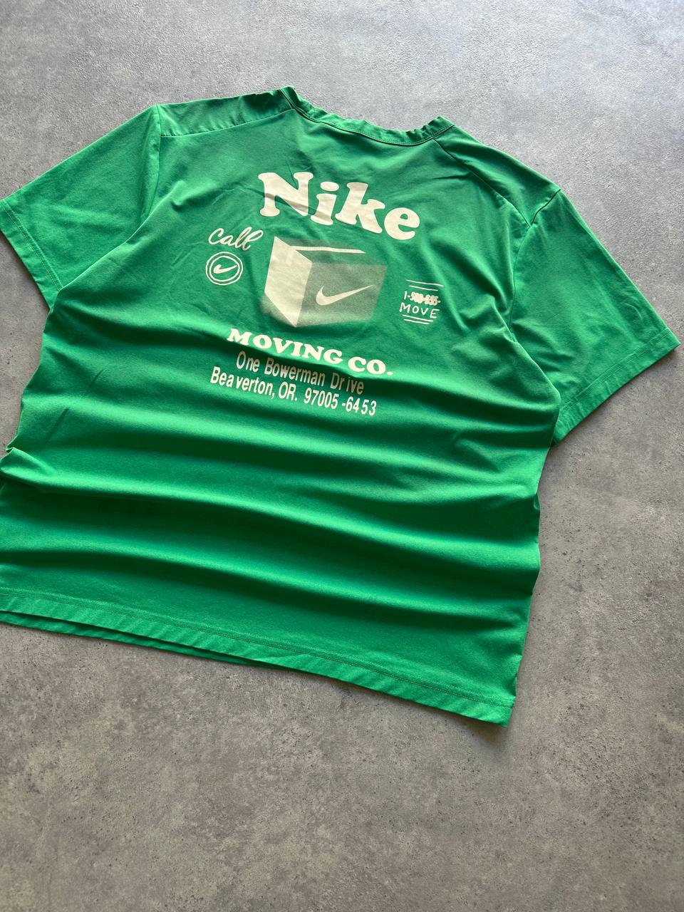 Nike T-shirt Big Logo Stampato Vintage USA Uomo/Donna (M)