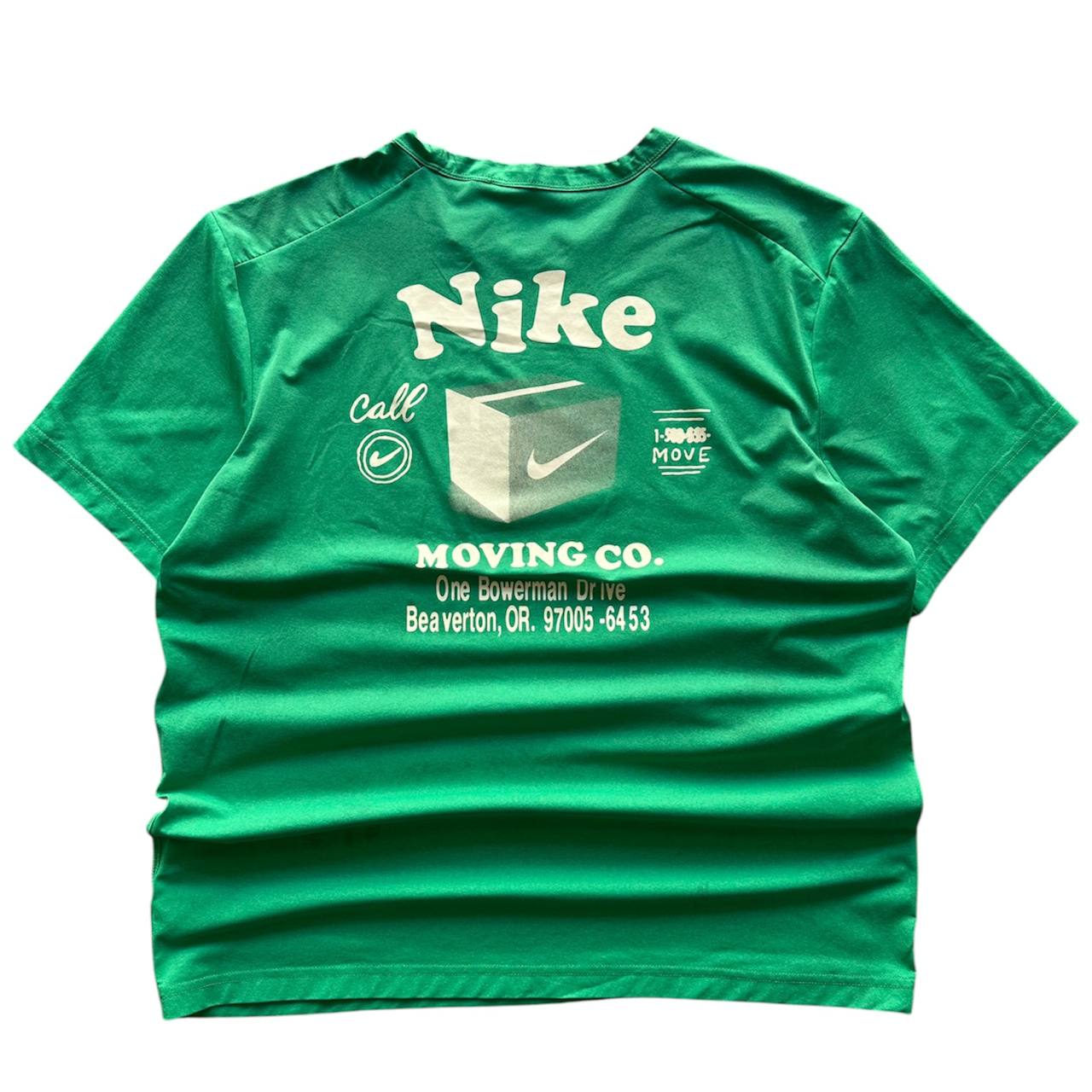 Nike T-shirt Big Logo Stampato Vintage USA Uomo/Donna (M)