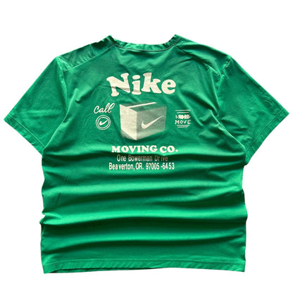 Nike T-shirt Big Logo Stampato Vintage USA Uomo/Donna (M)