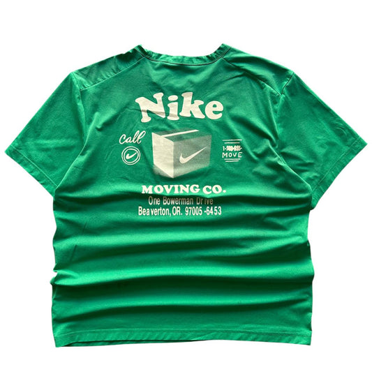 Nike T-shirt Big Logo Stampato Vintage USA Uomo/Donna (M)