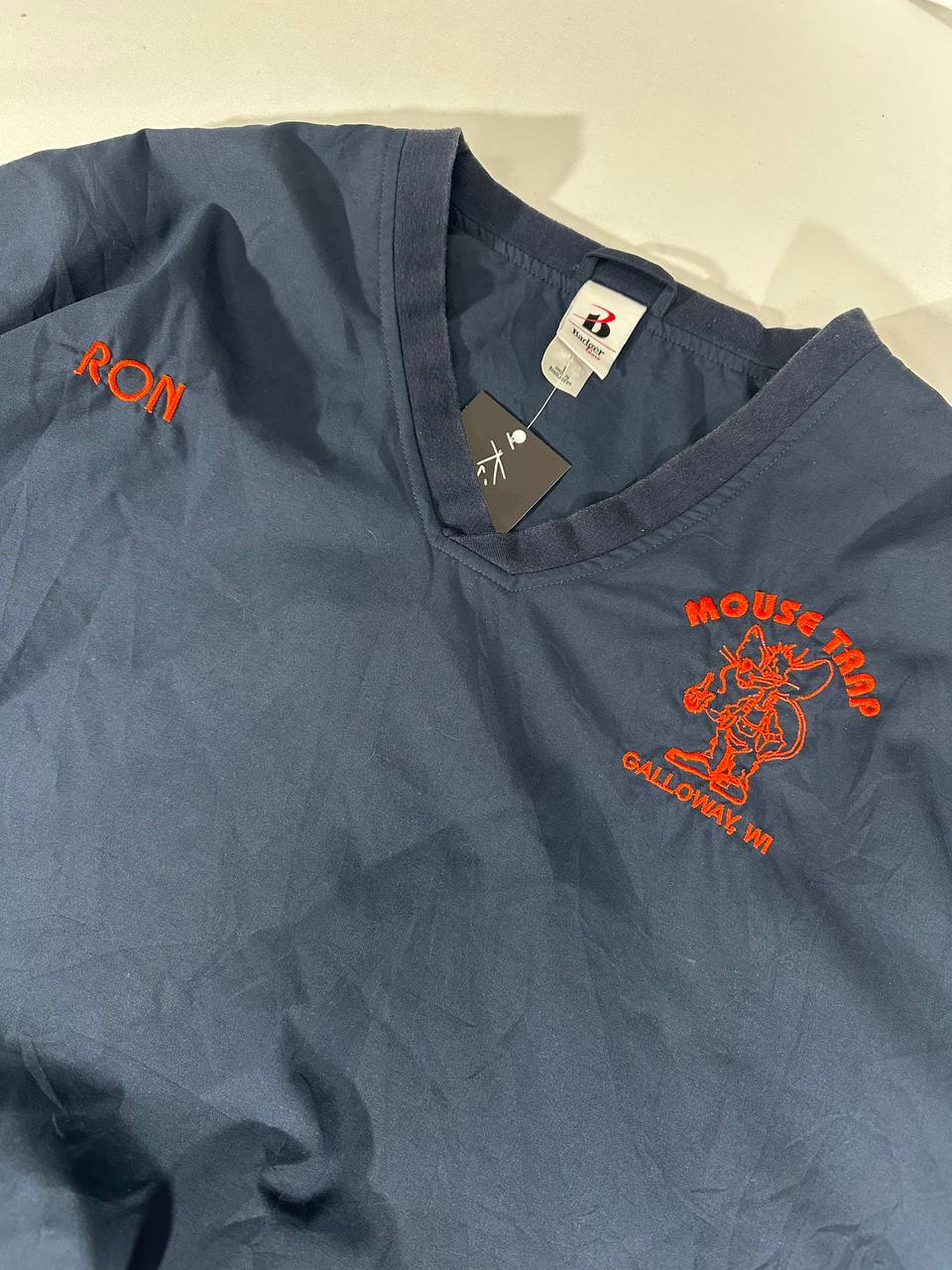 Casacca Jersey USA Logo Ricamato Vintage Uomo (L)