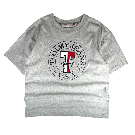 Tommy Hilfiger T-Shirt Box Logo Stampato Uomo (M)