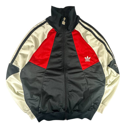 Adidas Track-Top Vintage Logo Ricamato Giacca Tuta Uomo (M)