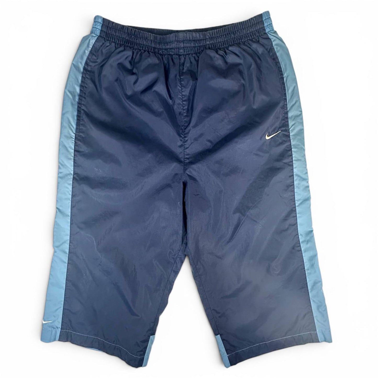 Nike Pantaloncino Sportivo Vintage Y2K logo Ricamato Uomo (M)