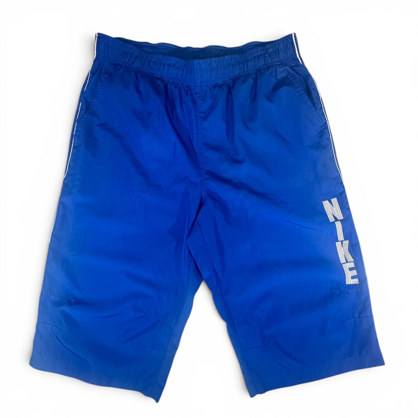 Nike Pantaloncino Sportivo Vintage Y2K Logo Stampato Uomo (L)