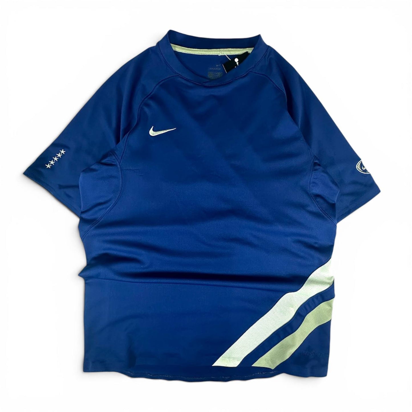Nike T-Shirt Vintage anni '90 Logo Ricamato Uomo (M)
