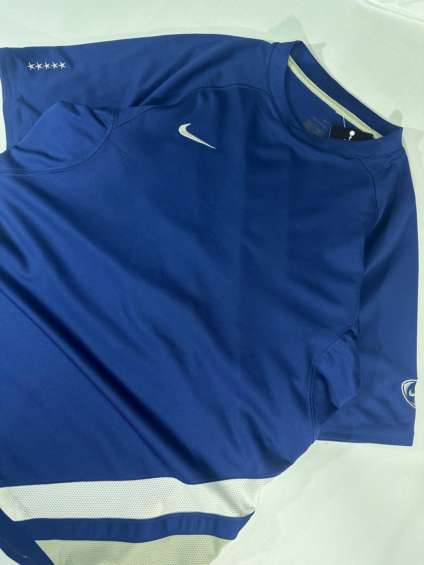 Nike T-Shirt Vintage anni '90 Logo Ricamato Uomo (M)