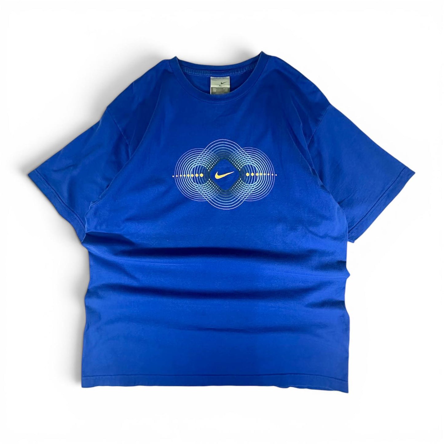 Nike T-Shirt Vintage Y2K Logo Stampato Uomo (XL)