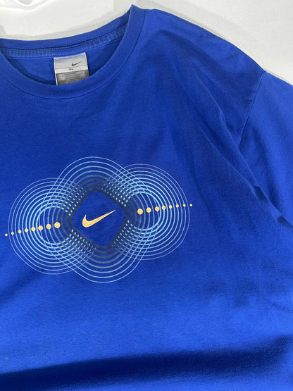 Nike T-Shirt Vintage Y2K Logo Stampato Uomo (XL)