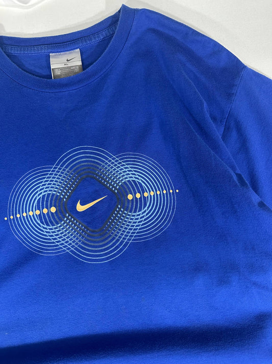 Nike T-Shirt Vintage Y2K Logo Stampato Uomo (XL)