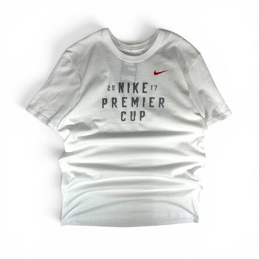 Nike T-Shirt Premiere Cup 2017 Big Logo Stampato Uomo (L)