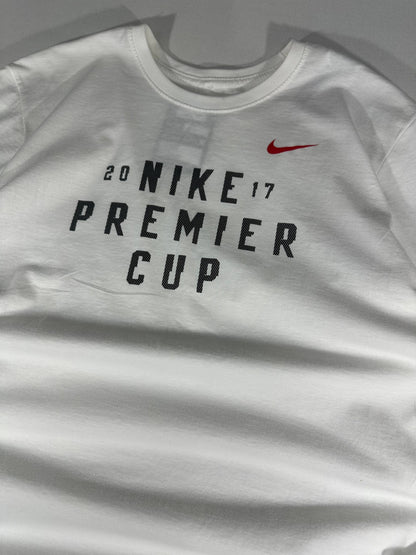 Nike T-Shirt Premiere Cup 2017 Big Logo Stampato Uomo (L)