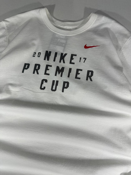 Nike T-Shirt Premiere Cup 2017 Big Logo Stampato Uomo (L)