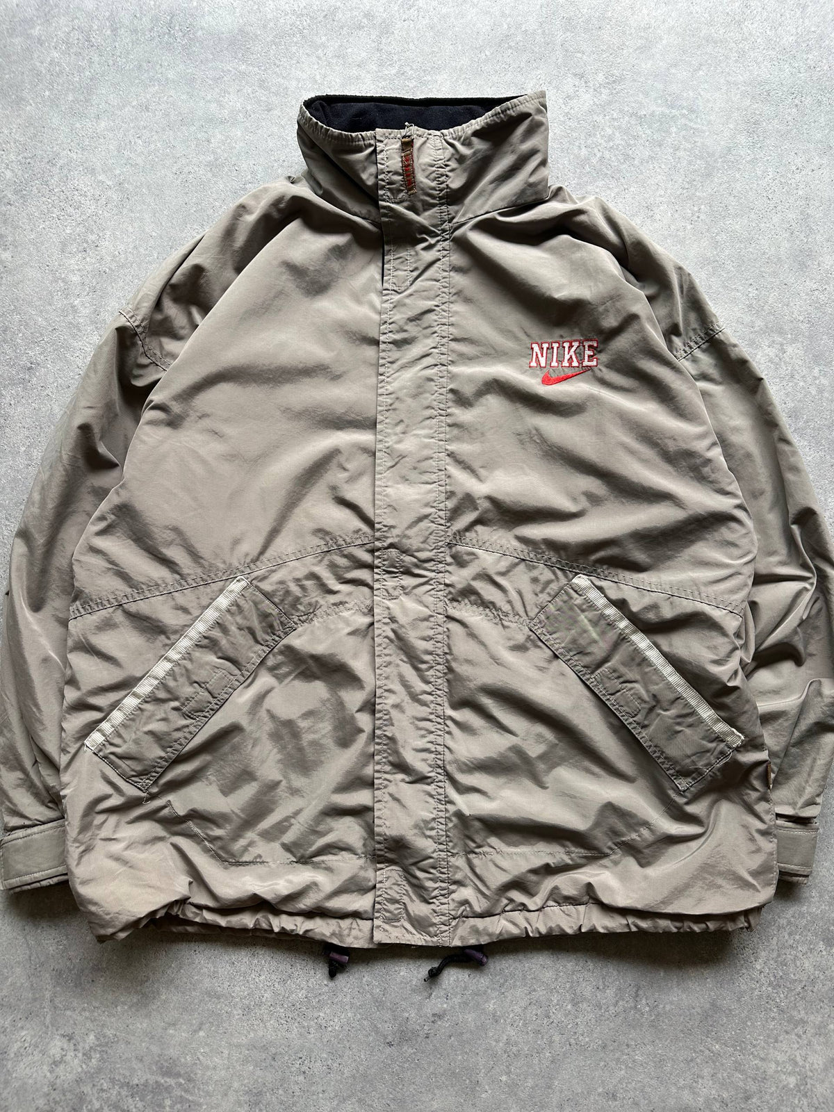 Nike Giubbino Vintage anni '80 Logo Ricamato Uomo (XL)