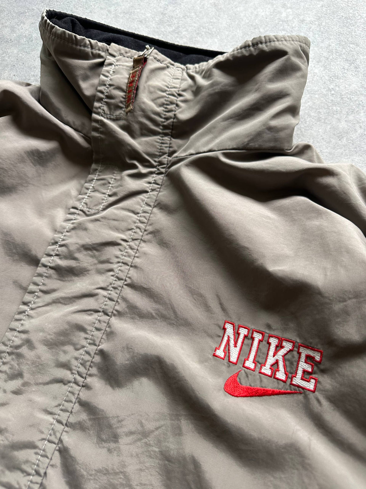 Nike Giubbino Vintage anni '80 Logo Ricamato Uomo (XL)