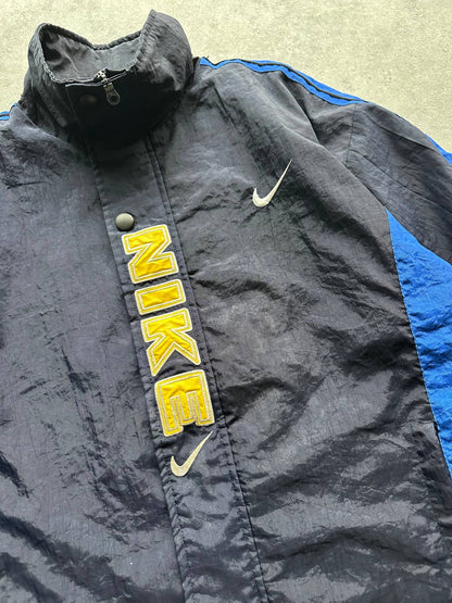 Nike Giubbino Vintage anni '80 Logo Ricamato Uomo (L/XL)