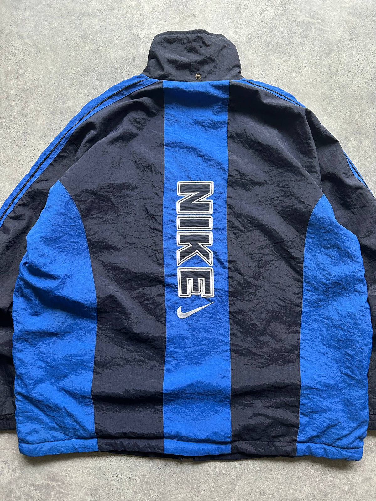 Nike Giubbino Vintage anni '80 Logo Ricamato Uomo (L/XL)