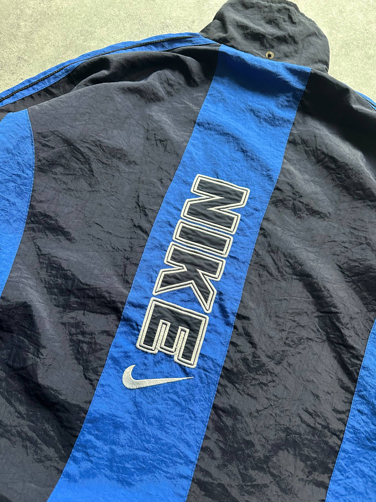 Nike Giubbino Vintage anni '80 Logo Ricamato Uomo (L/XL)