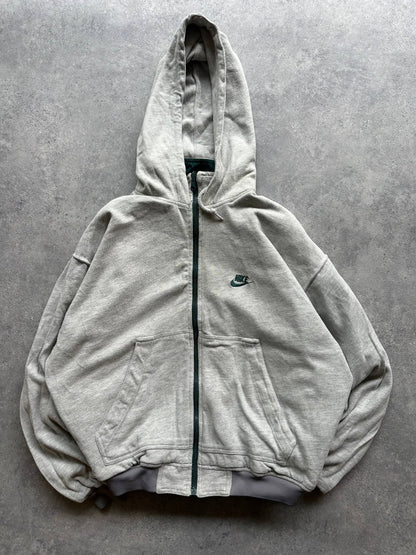 Nike Giubbino Vintage anni '80 Double Face Logo Ricamato Uomo/Donna (M)