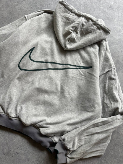 Nike Giubbino Vintage anni '80 Double Face Logo Ricamato Uomo/Donna (M)
