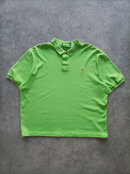 Polo Vintage Croppata Uomo – Verde Fluo Polo Ralph Lauren (Taglia L IT / Etichetta 2XL)
