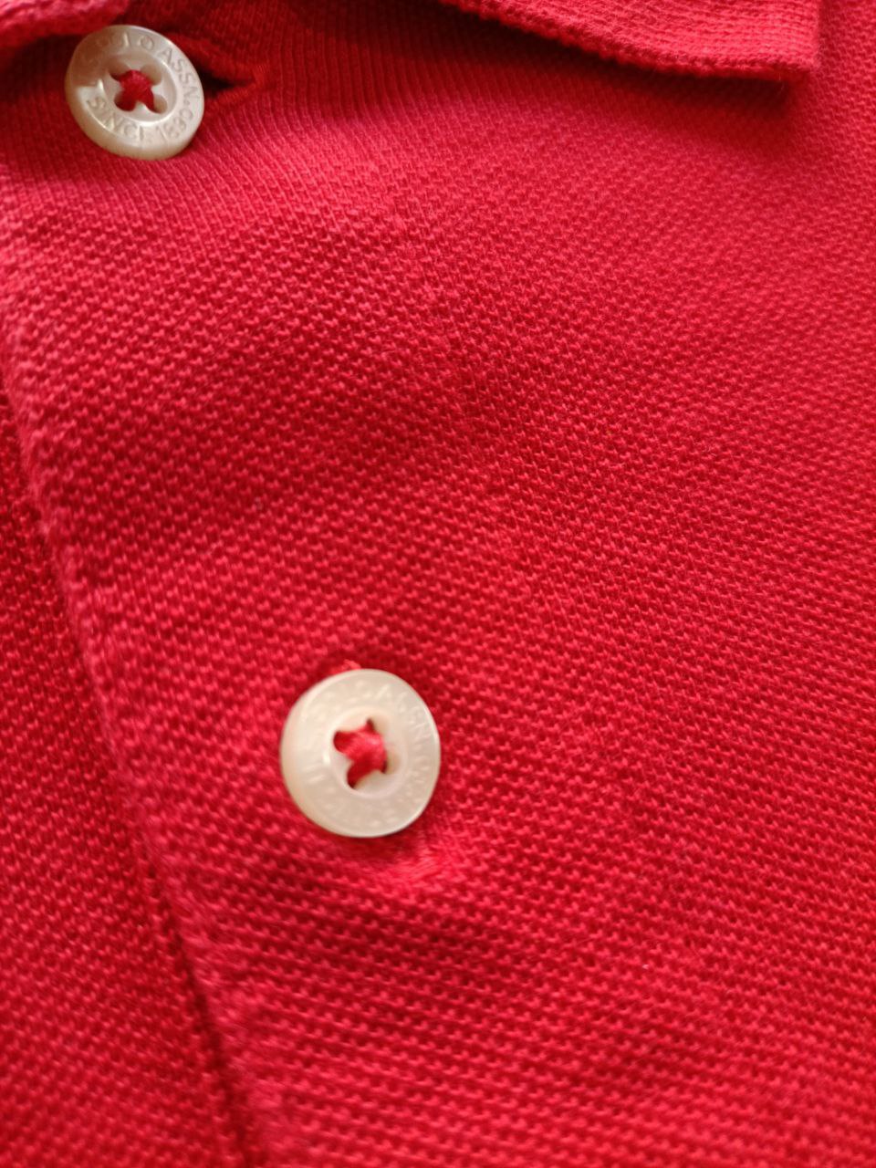 Polo Vintage Croppata Uomo – Rossa U.S. Polo Assn. (Taglia M IT / Etichetta XL)