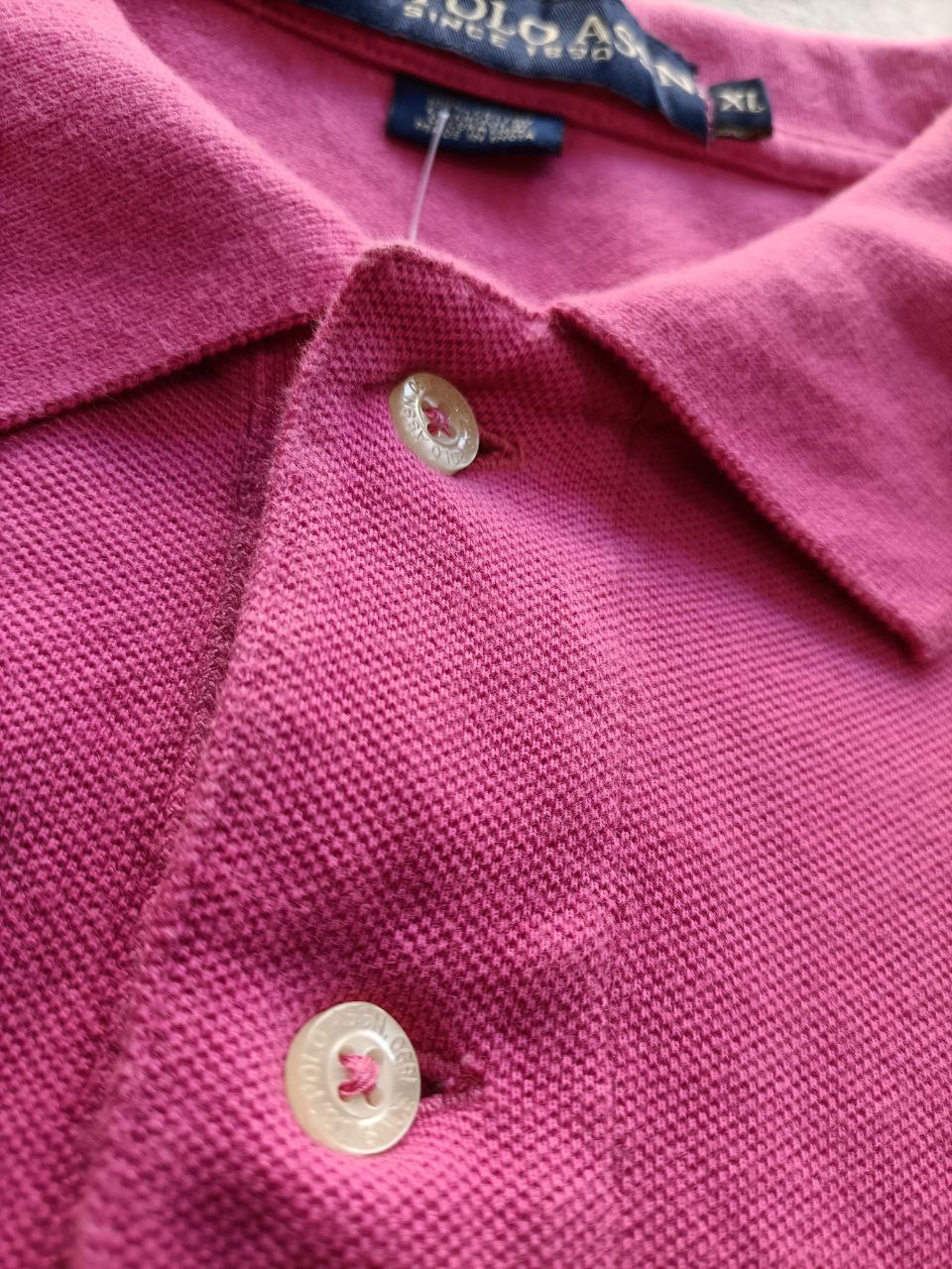 Polo Vintage Croppata Uomo – Fucsia U.S. Polo Assn. (Taglia XL / Vestibilità M Oversize)