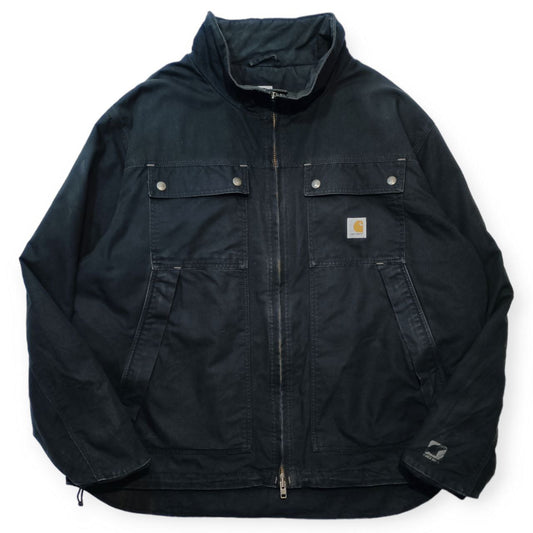 Carhartt - Giubbino Uomo Quick Duck Nero Imbottito (XL)