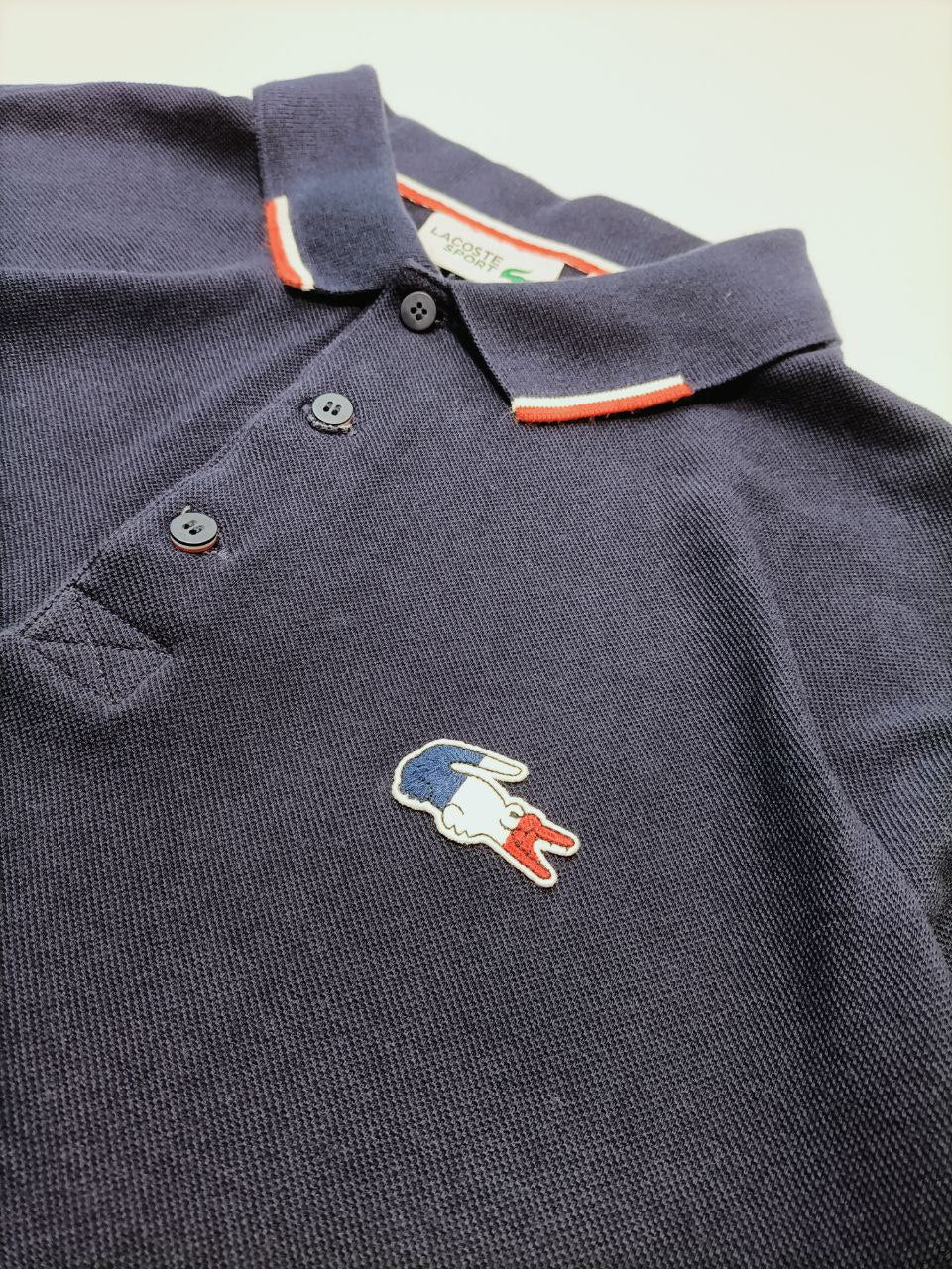 Lacoste Polo Uomo Made in Francia Vintage L Vintage e Second