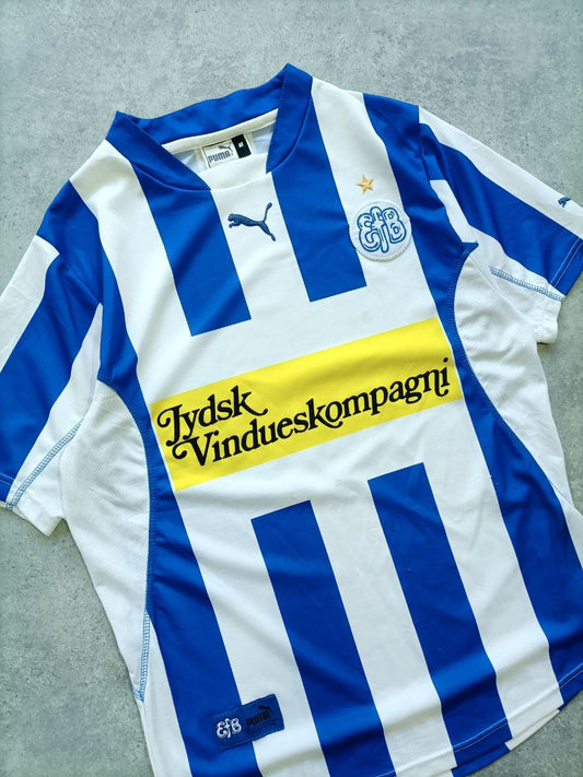 Puma Maglia Calcio Vintage Football Danimarca EFB (M)