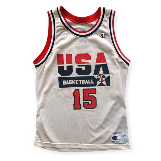 Canotta Champion NBA Jersey USA Basketball “Magic Johnson #15” (Taglia 40 - S )