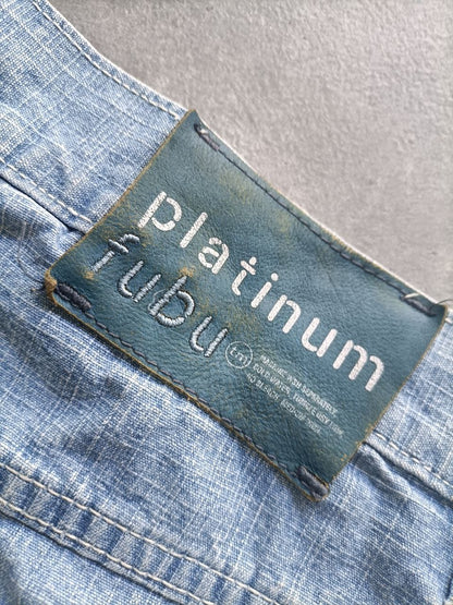 Jorts Fubu Platinum Harlem Globetrotters 75th Anniversary (Taglia 48/50 – L/XL Uomo)