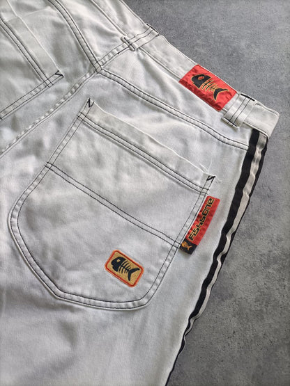 Jorts Y2K Fishbone Vintage Shortts (Taglia 46/48 – L Uomo)