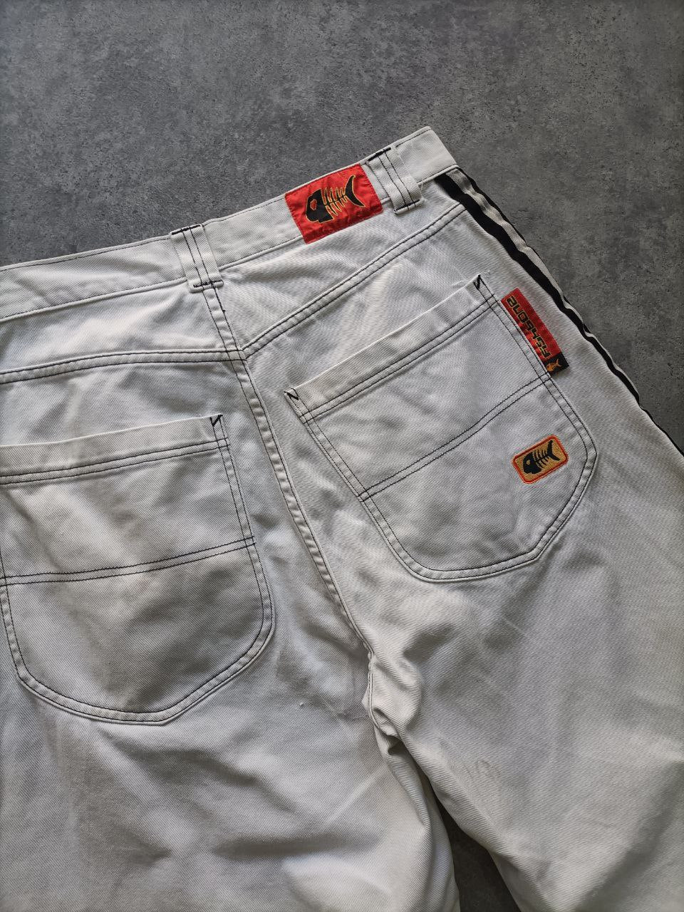 Jorts Y2K Fishbone Vintage Shortts (Taglia 46/48 – L Uomo)