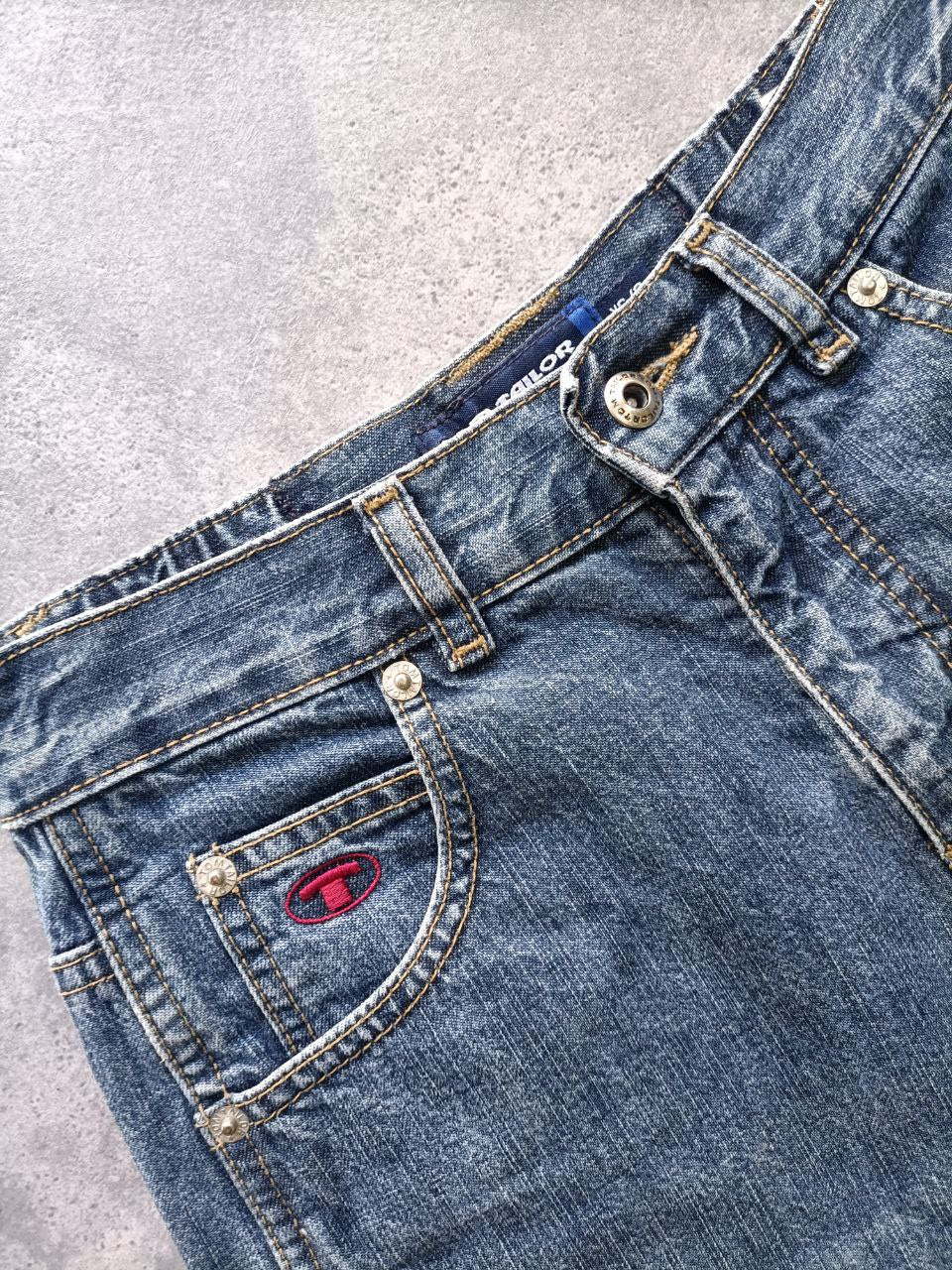 Jorts Tom Tailor Anni ’90 Uomo/Donna (Taglia XS/S)